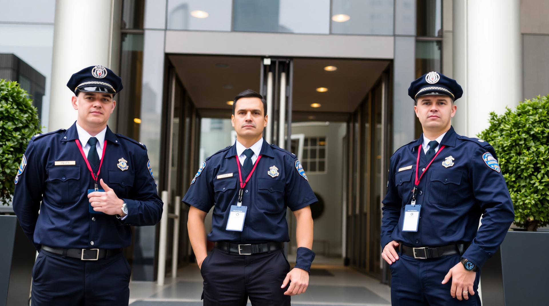 Security Guards on duty